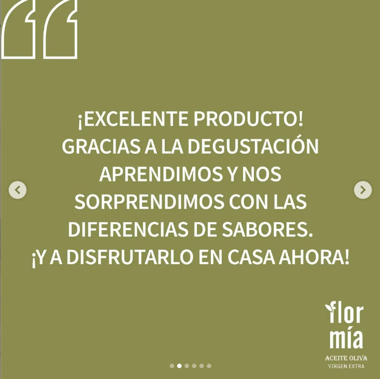 reseñas aceite flor mia